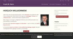 Desktop Screenshot of frank-rahn.de